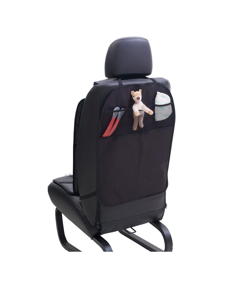 Meolsaek Protector de asiento de automóvil, respaldo acolchado  antideslizante que no deja huellas, protector de asiento de automóvil más  grueso para