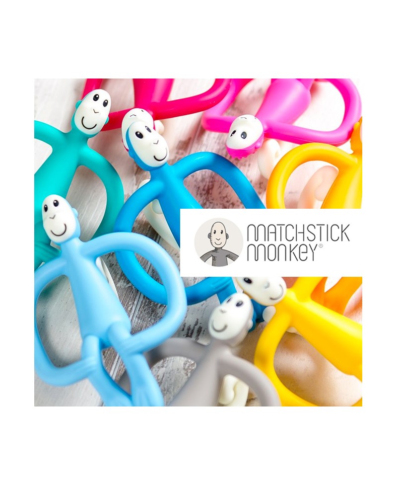 Mordedor Bear Teether Matchstick Monkey - La Colmena